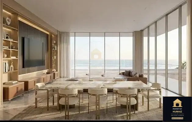 3-Bedroom Luxury Apartment (Sea Facing, 5 Bath, Suite 8) at Tower A For Sale in DHA Phase 8 Karachi — Photograph 6