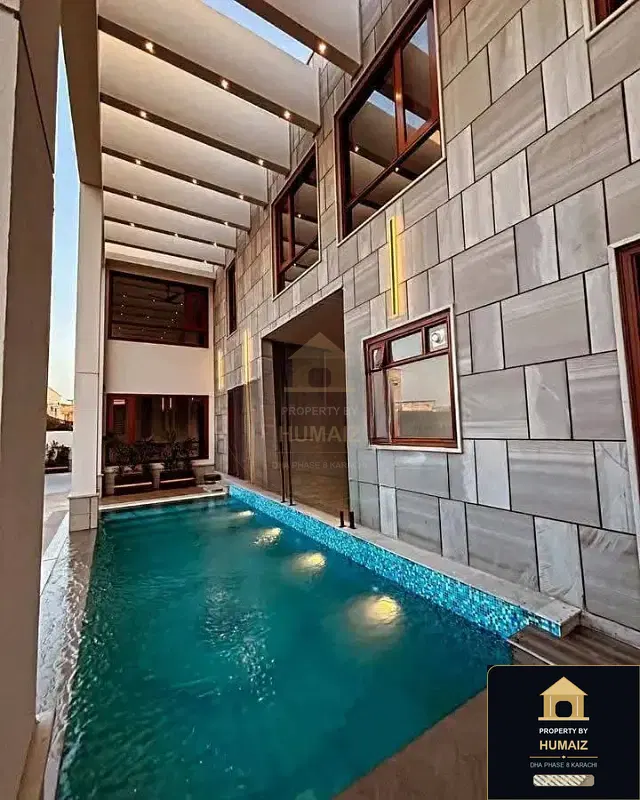 1,000 Sq. Yd. 6-Bedroom Luxury Villa (Private Pool, 7 Bath, Residence 1) in DHA Phase 8 For Rent in DHA Phase 8 Karachi — Photograph 12