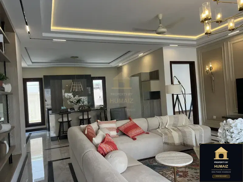 1,000 Sq. Yd. 7-Bedroom Luxury Villa (Private Pool, Residence 2) in Zone A For Sale in DHA Phase 8 Karachi — Photograph 37