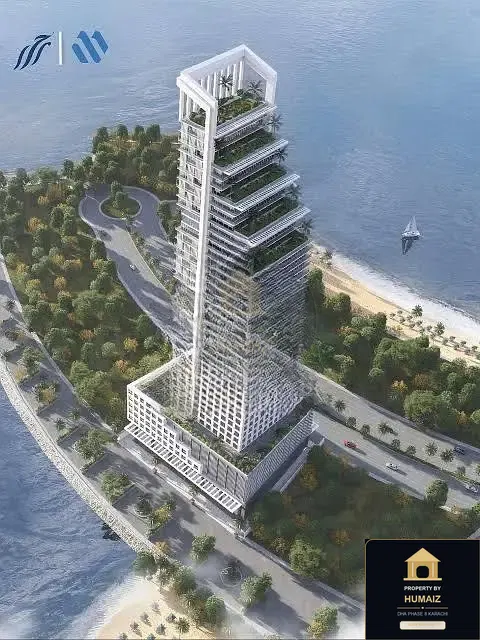 3-Bedroom Luxury Apartment (Sea Facing, 3 Bath, Suite 47) at HMR Waterfront For Sale in DHA Phase 8 Karachi — Photograph 33