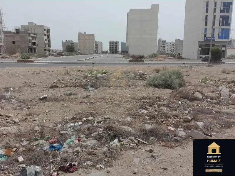 100 Sq. Yd. Commercial Plot (Parcel 12) on Zulfiqar Commercial For Sale in DHA Phase 8 Karachi — Photograph 3