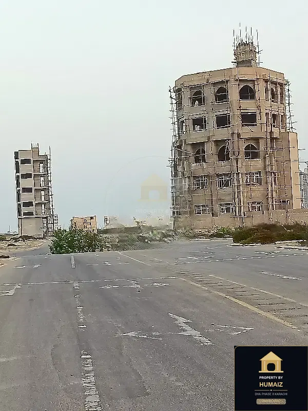 100 Sq. Yd. Commercial Plot (Corner, Parcel 1) in Phase 8 Extension For Sale in DHA Phase 8 Karachi — Photograph 3