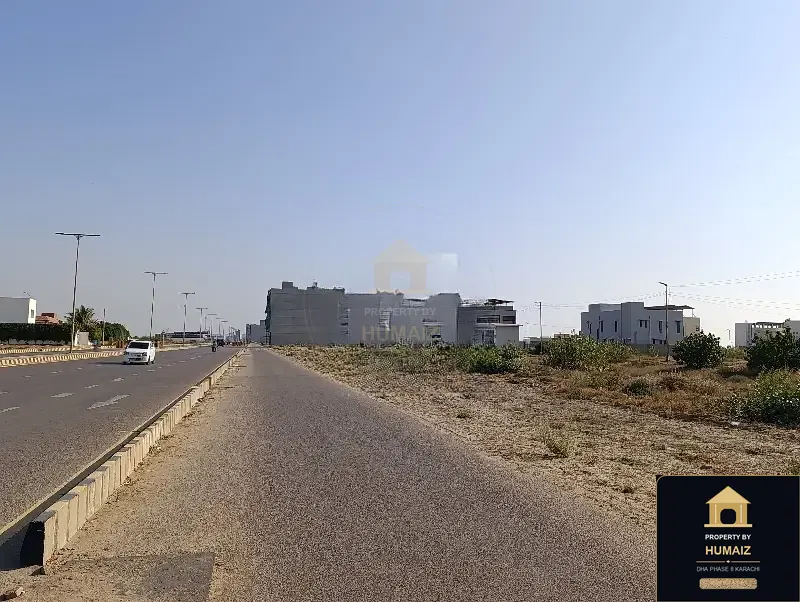 300 Sq. Yd. Commercial Plot (Parcel 3) on Beach Avenue For Sale in DHA Phase 8 Karachi — Property by Humaiz Architectural Asset