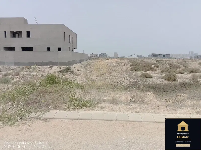 2,000 Sq. Yd. Residential Plot (West Open, Parcel 2) in Zone C For Sale in DHA Phase 8 Karachi — Photograph 3