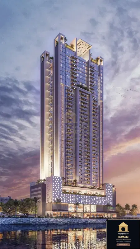 3-Bedroom Luxury Apartment (Sea Facing, 3 Bath, Suite 2) at Tower A For Sale in DHA Phase 8 Karachi — Photograph 21