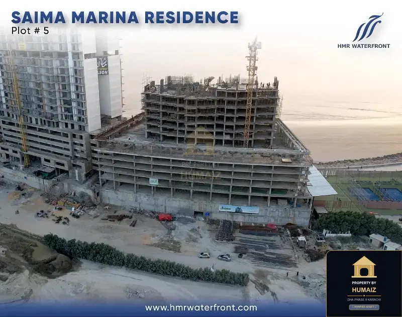 2-Bedroom Luxury Apartment (Sea Facing, 2 Bath, Suite 61) at HMR Waterfront For Sale in DHA Phase 8 Karachi — Photograph 10