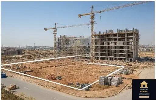 1,000 Sq. Yd. Residential Plot (Parcel 14) in Zone A For Sale in DHA Phase 8 Karachi — Property by Humaiz Architectural Asset