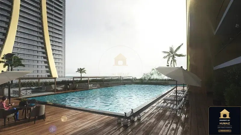 2-Bed Luxury Penthouse (Penthouse, 3 Bath, Suite 1) at HMR Waterfront For Sale in DHA Phase 8 Karachi — Photograph 2