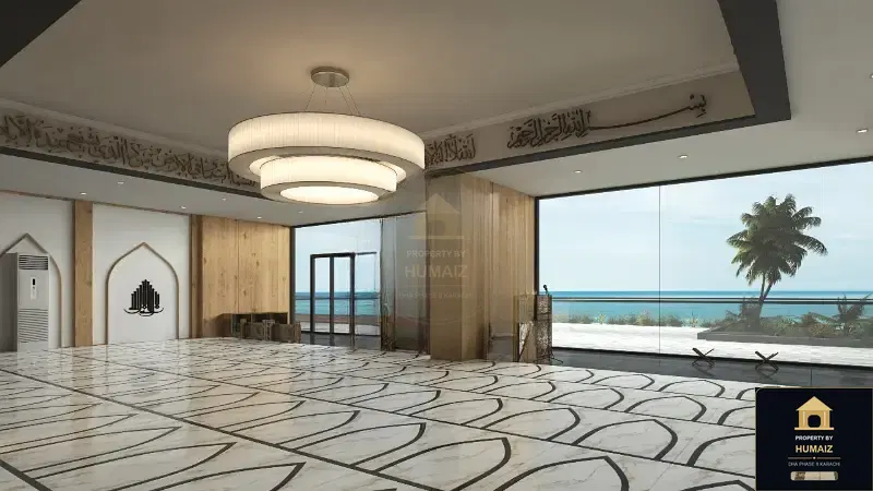 1-Bedroom Luxury Apartment (Sea Facing, 2 Bath, Suite 22) at HMR Waterfront For Sale in DHA Phase 8 Karachi — Photograph 10