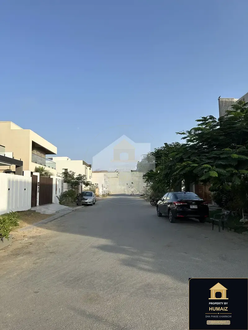 500 Sq. Yd. Residential Plot (West Open, Parcel 118) in DHA Phase 8 For Sale in DHA Phase 8 Karachi — Property by Humaiz Architectural Asset