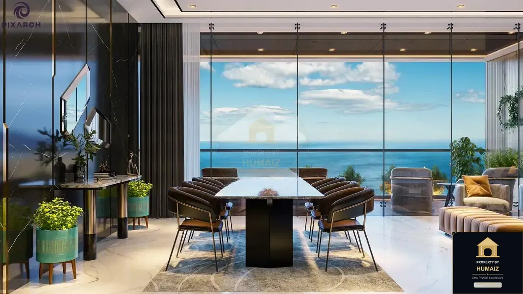 3-Bedroom Luxury Apartment (3 Bath, Suite 69) at HMR Waterfront For Sale in DHA Phase 8 Karachi — Photograph 12