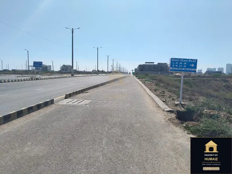 1,000 Sq. Yd. Residential Plot (Parcel 5) in Zone C For Sale in DHA Phase 8 Karachi — Photograph 4