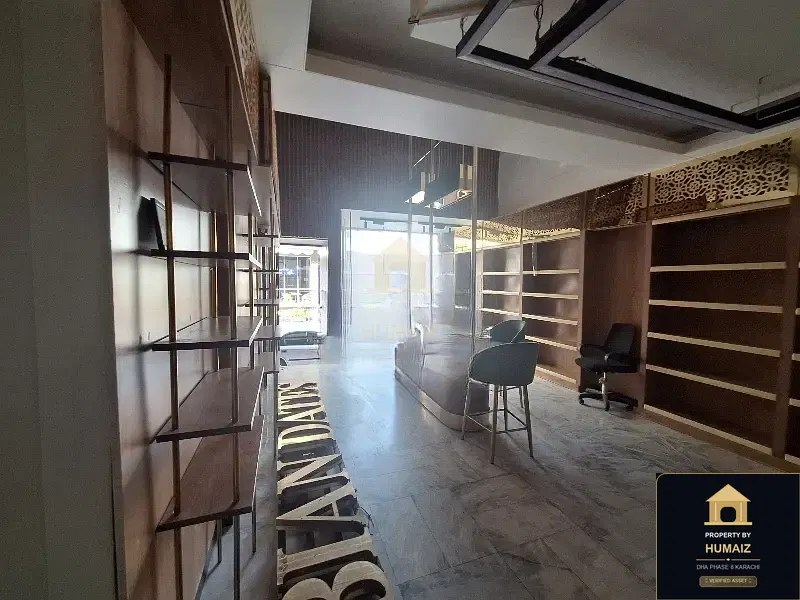 100 Sq. Yd. Commercial Retail Shop (Corner, Unit 5) on Zulfiqar Commercial For Rent in DHA Phase 8 Karachi — Photograph 5