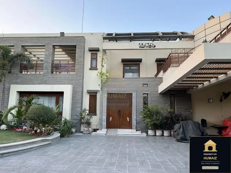 2,000 Sq. Yd. 7-Bedroom Luxury Villa in Zone A For Sale in DHA Phase 8 Karachi — Photograph 2