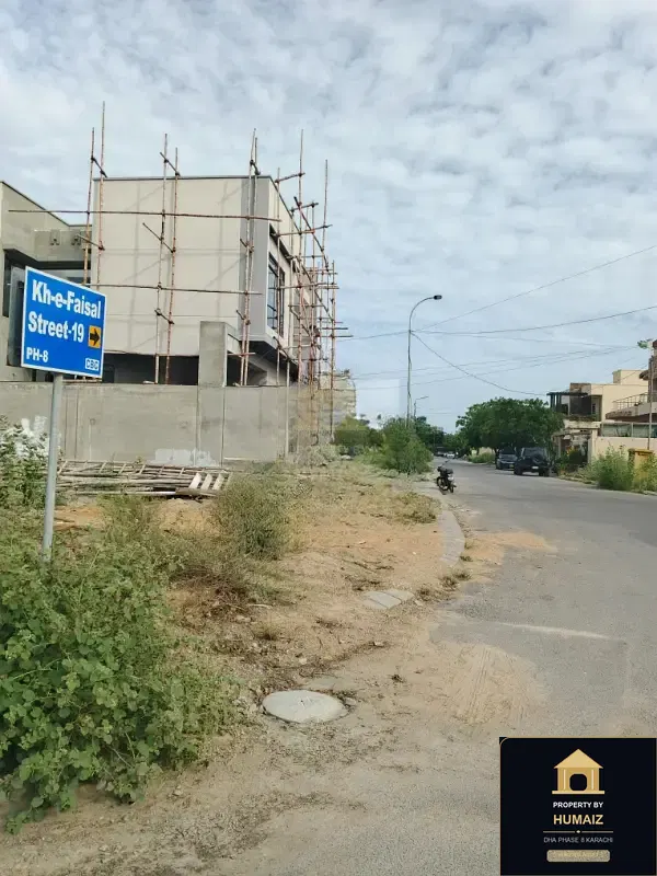 300 Sq. Yd. Residential Plot in Beach Avenue For Sale in DHA Phase 8 Karachi — Property by Humaiz Architectural Asset