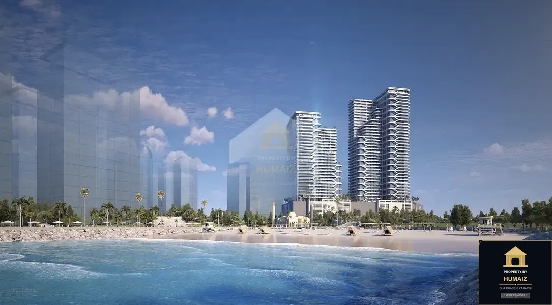 3-Bedroom Luxury Apartment (Corner, 4 Bath, Suite 62) at HMR Waterfront For Sale in DHA Phase 8 Karachi — Photograph 2