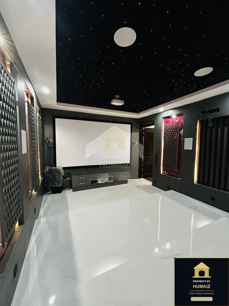 500 Sq. Yd. 5-Bedroom Luxury Villa (Basement, 6 Bath, Residence 3) in Zone A For Rent in DHA Phase 8 Karachi — Photograph 37