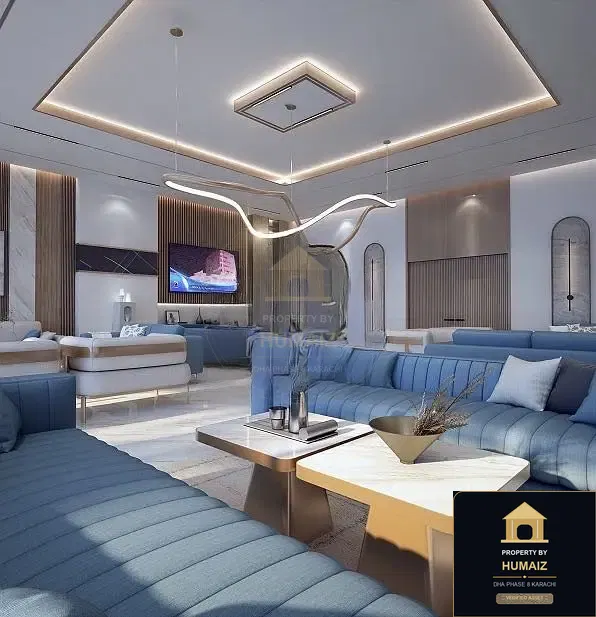 2-Bedroom Luxury Apartment (Sea Facing, 3 Bath, Suite 45) at HMR Waterfront For Sale in DHA Phase 8 Karachi — Photograph 3