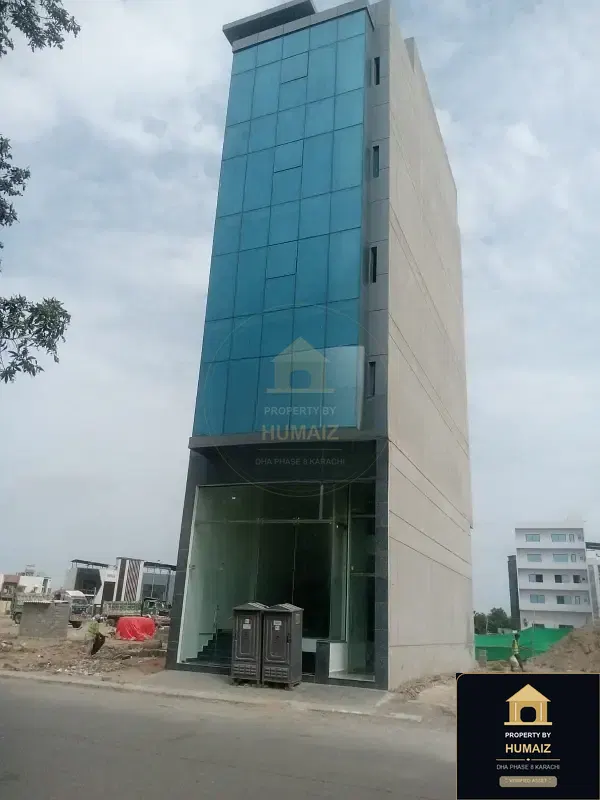 100 Sq. Yd. Commercial Building (Brand New, 1 Bath, Unit 4) on Al-Murtaza Commercial For Sale in DHA Phase 8 Karachi — Photograph 2