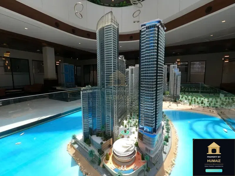 Luxury High-Rise Residence at HMR Waterfront For Sale in DHA Phase 8 Karachi — Photograph 17