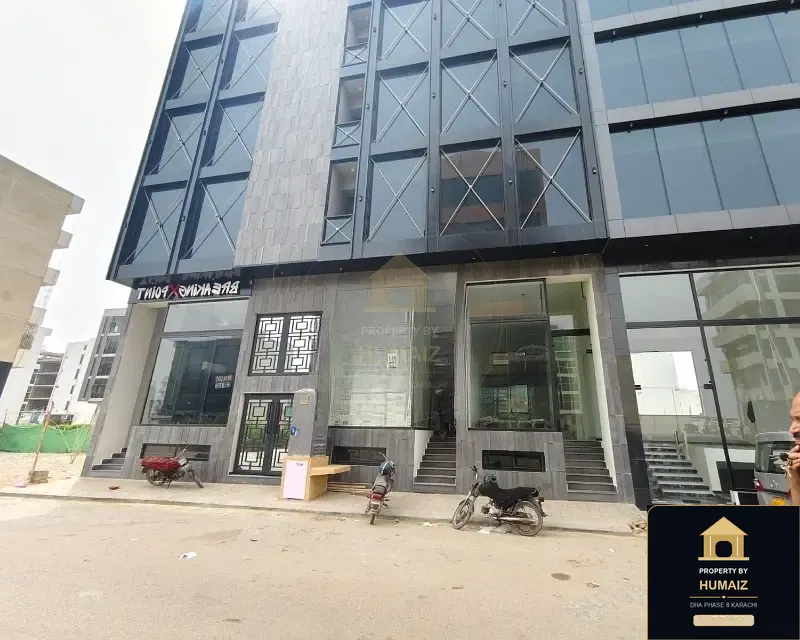 50 Sq. Yd. Commercial Retail Shop (Basement, Unit 2) on Zulfiqar Commercial For Rent in DHA Phase 8 Karachi — Property by Humaiz Architectural Asset