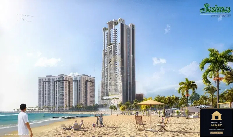 1-Bed Luxury Penthouse at Emaar Oceanfront For Sale in DHA Phase 8 Karachi — Photograph 17