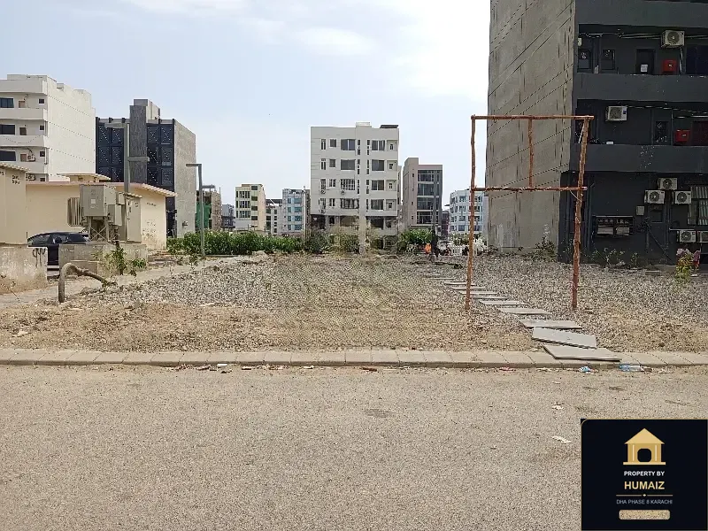 100 Sq. Yd. Commercial Plot (Parcel 8) on Zulfiqar Commercial For Sale in DHA Phase 8 Karachi — Photograph 4