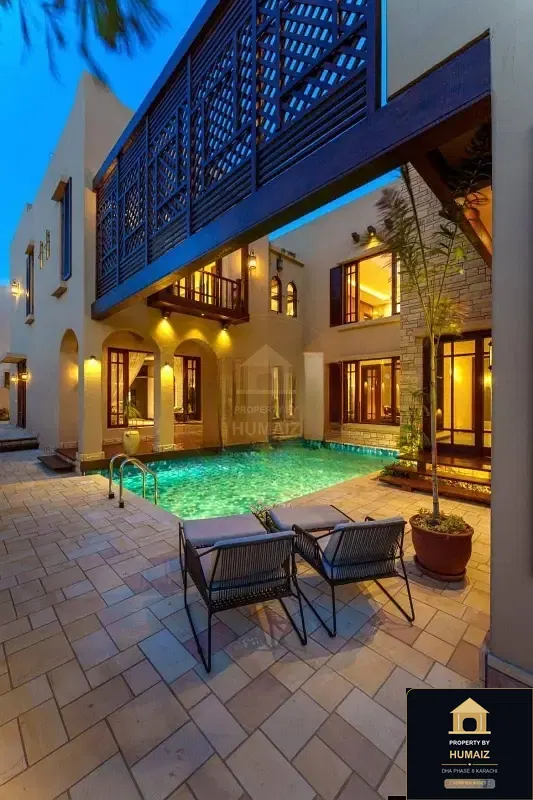 1,000 Sq. Yd. 6-Bedroom Luxury Villa (West Open, 6 Bath, Residence 5) on Zulfiqar Commercial For Sale in DHA Phase 8 Karachi — Photograph 5