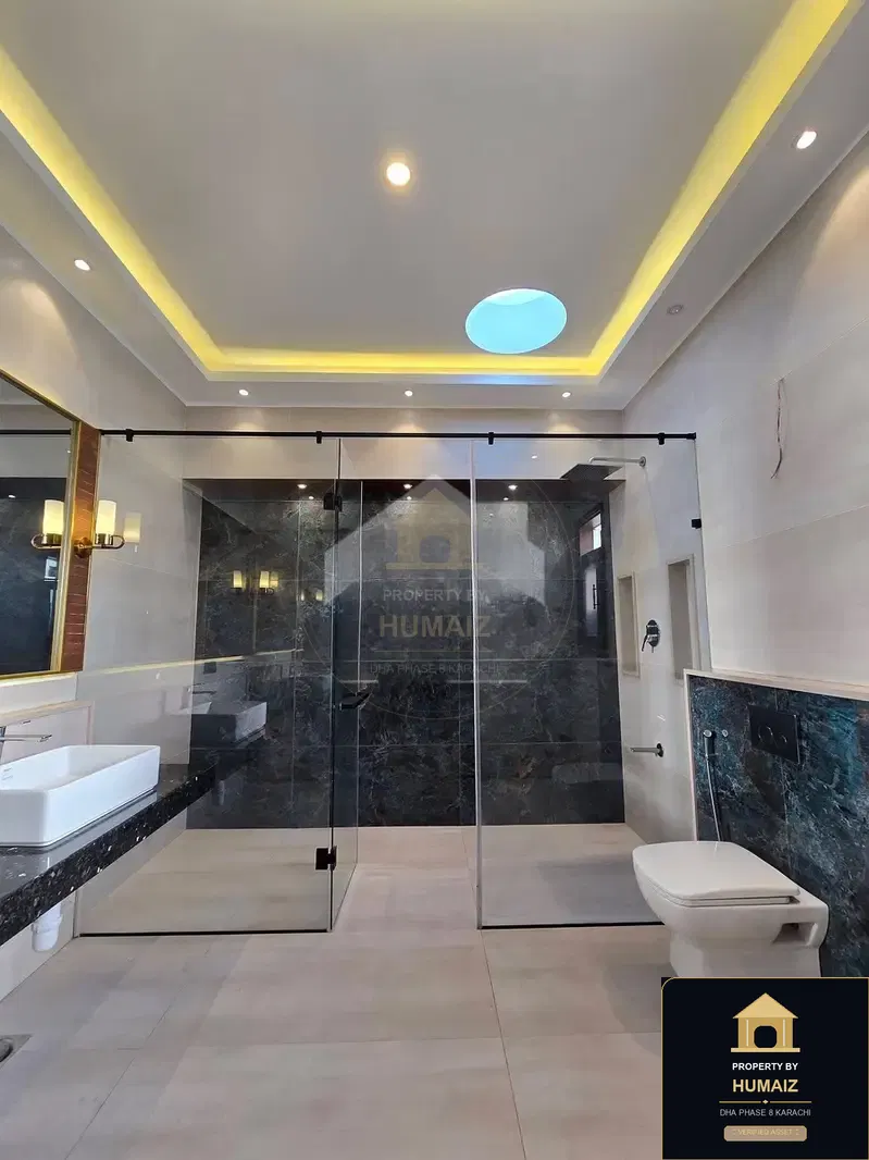 1,000 Sq. Yd. 6-Bedroom Luxury Villa (Private Pool, 6 Bath, Residence 6) in Zone A For Sale in DHA Phase 8 Karachi — Photograph 9