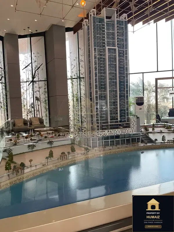 1-Bedroom Luxury Apartment (Sea Facing, 1 Bath, Suite 7) at HMR Waterfront For Sale in DHA Phase 8 Karachi — Photograph 3