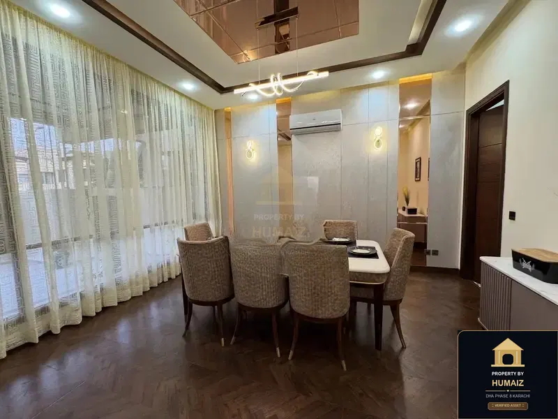 500 Sq. Yd. 6-Bedroom Luxury Villa (Private Pool, 6 Bath, Residence 4) at Creek Vistas For Sale in DHA Phase 8 Karachi — Photograph 8