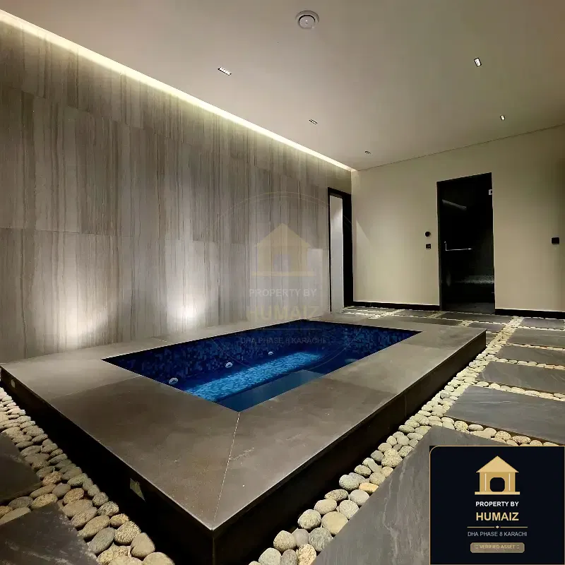 500 Sq. Yd. 6-Bedroom Luxury Villa (Basement, 6 Bath, Residence 4) on Zulfiqar Commercial For Sale in DHA Phase 8 Karachi — Photograph 8