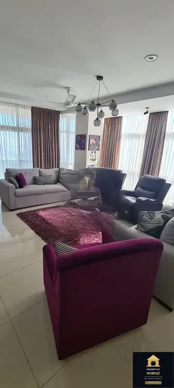 3-Bedroom Luxury Apartment (Sea Facing, 5 Bath, Suite 15) at Reef Towers For Rent in DHA Phase 8 Karachi — Property by Humaiz Architectural Asset
