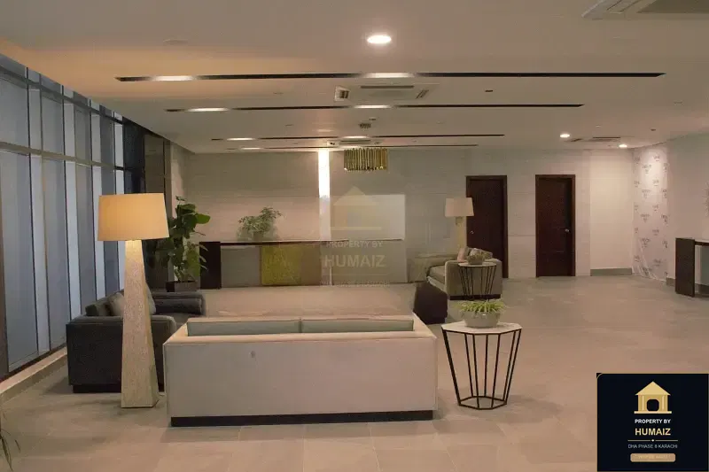 3-Bedroom Luxury Apartment (Private Pool, 3 Bath, Suite 8) at Reef Towers For Sale in DHA Phase 8 Karachi — Photograph 24