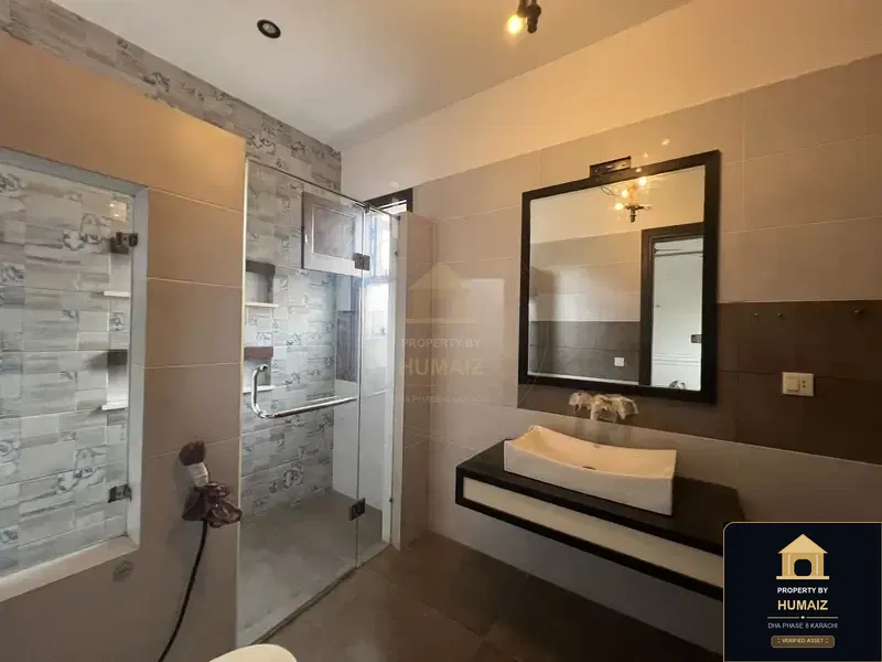 500 Sq. Yd. 6-Bedroom Luxury Villa (West Open, 6 Bath, Residence 2) in Khayaban-e-Iqbal For Sale in DHA Phase 8 Karachi — Photograph 9