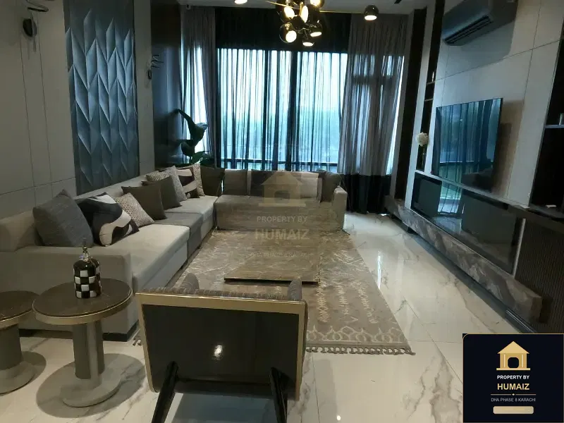 2-Bedroom Luxury Apartment (Corner, 2 Bath, Suite 6) at HMR Waterfront For Sale in DHA Phase 8 Karachi — Photograph 15