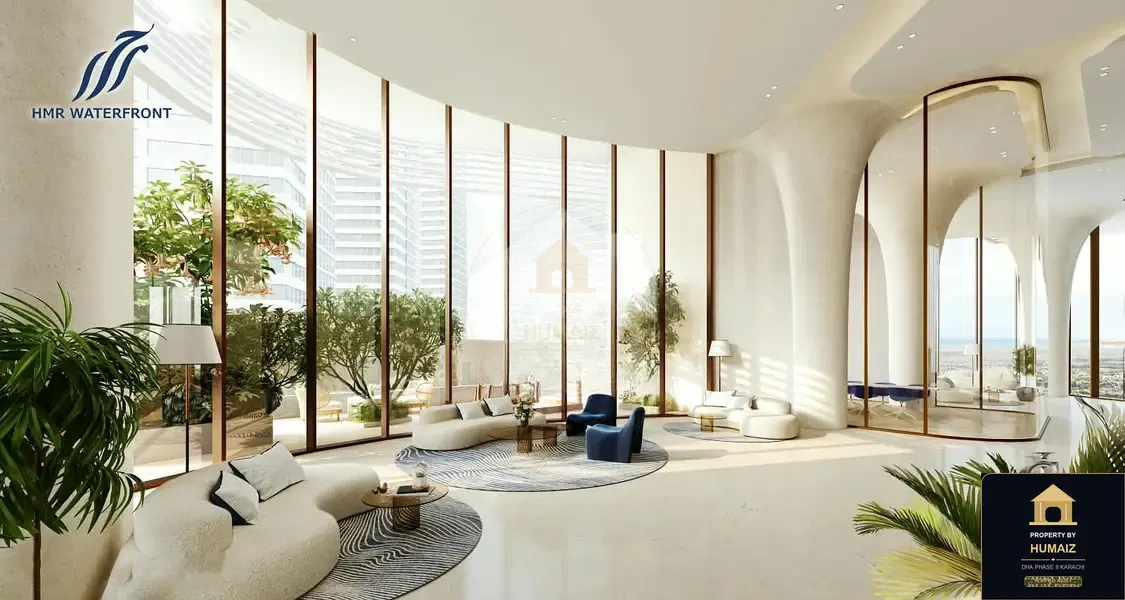 2-Bedroom Luxury Apartment (2 Bath, Suite 100) at HMR Waterfront For Sale in DHA Phase 8 Karachi — Photograph 3
