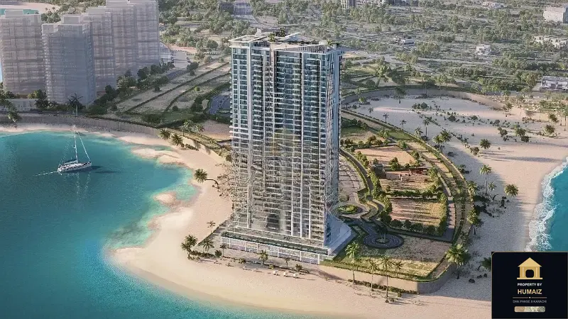1-Bedroom Luxury Apartment (2 Bath, Suite 3) at The Views For Sale in DHA Phase 8 Karachi — Property by Humaiz Architectural Asset