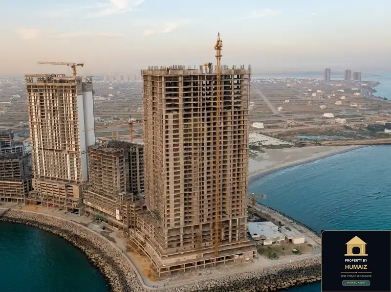 1-Bedroom Luxury Apartment (Sea Facing, 1 Bath, Suite 4) at Tower A For Sale in DHA Phase 8 Karachi — Photograph 2