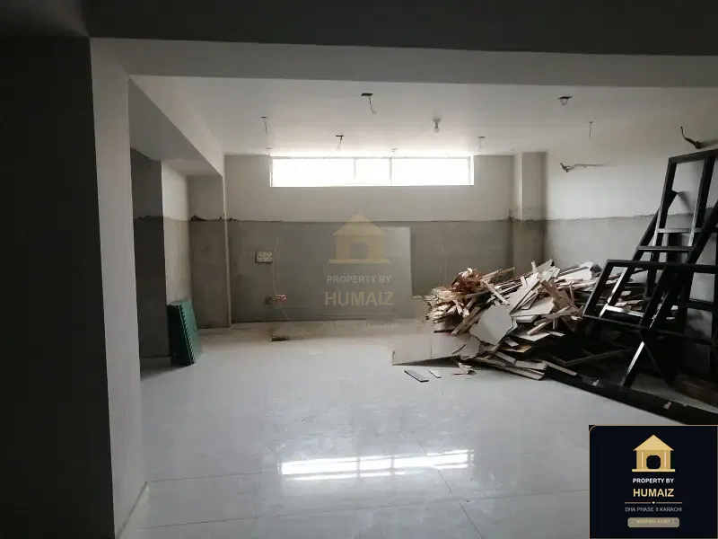 200 Sq. Yd. Commercial Retail Shop (Basement, 2 Bath, Unit 6) on Al-Murtaza Commercial For Rent in DHA Phase 8 Karachi — Photograph 12