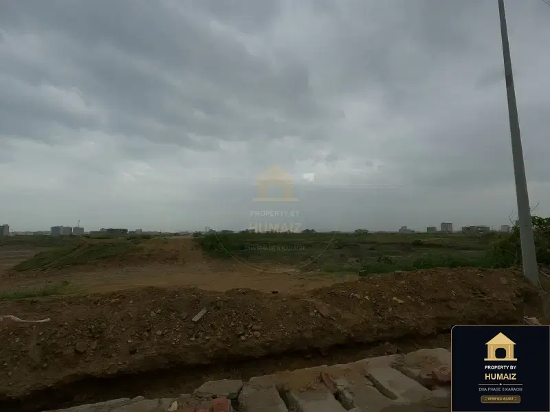 1,000 Sq. Yd. Residential Plot (Parcel 15) in Zone D For Sale in DHA Phase 8 Karachi — Property by Humaiz Architectural Asset