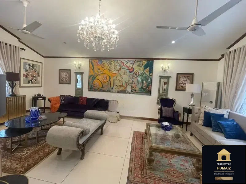 1,000 Sq. Yd. 6-Bedroom Luxury Villa (Private Pool, 6 Bath, Residence 16) in DHA Phase 8 For Rent in DHA Phase 8 Karachi — Photograph 8