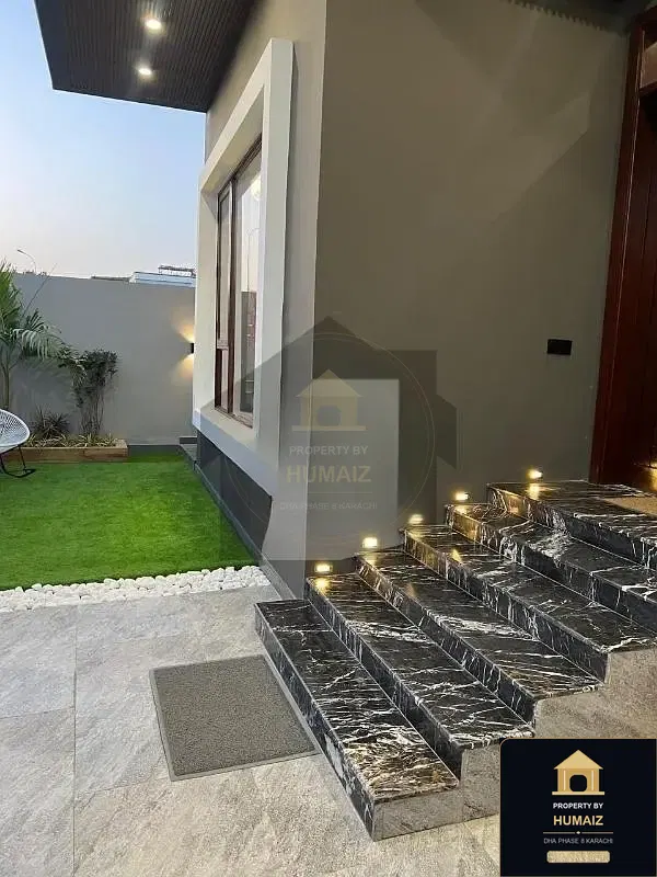 500 Sq. Yd. 6-Bedroom Luxury Villa (West Open, 7 Bath, Residence 10) in Khayaban-e-Shujaat For Sale in DHA Phase 8 Karachi — Property by Humaiz Architectural Asset