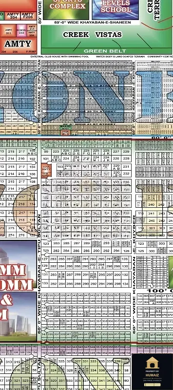 1,000 Sq. Yd. Residential Plot (Parcel 3) in Khayaban-e-Tipu Sultan For Sale in DHA Phase 8 Karachi — Property by Humaiz Architectural Asset