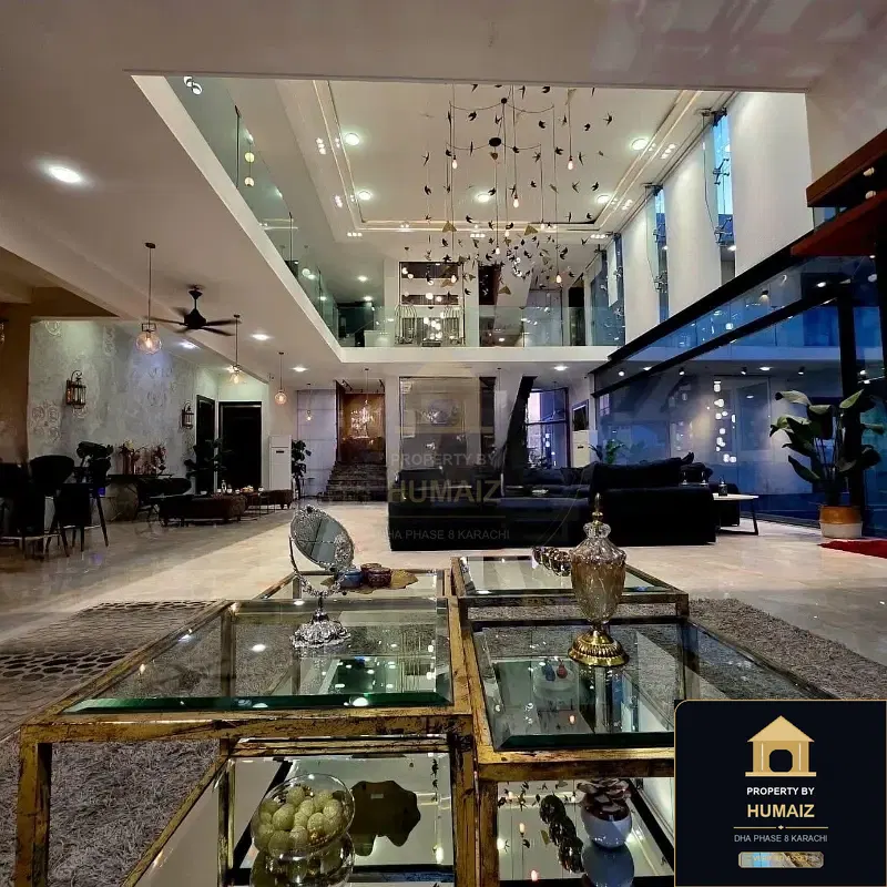 2,000 Sq. Yd. 8-Bedroom Luxury Villa in Zone B For Sale in DHA Phase 8 Karachi — Photograph 8