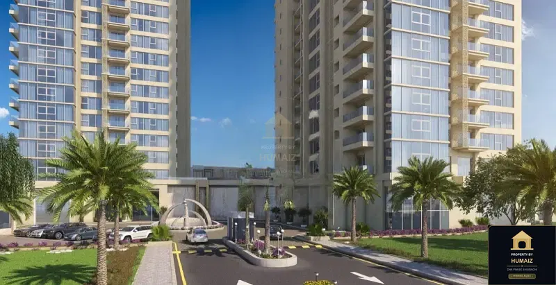 3-Bedroom Luxury Apartment (Sea Facing, 3 Bath, Suite 17) at Pearl Towers For Sale in DHA Phase 8 Karachi — Photograph 12