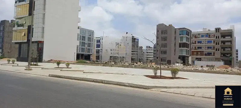 100 Sq. Yd. Commercial Plot (Parcel 34) on Peninsula Commercial For Sale in DHA Phase 8 Karachi — Photograph 2