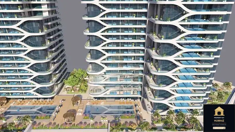 6-Bedroom Luxury Apartment at HMR Waterfront For Sale in DHA Phase 8 Karachi — Photograph 2