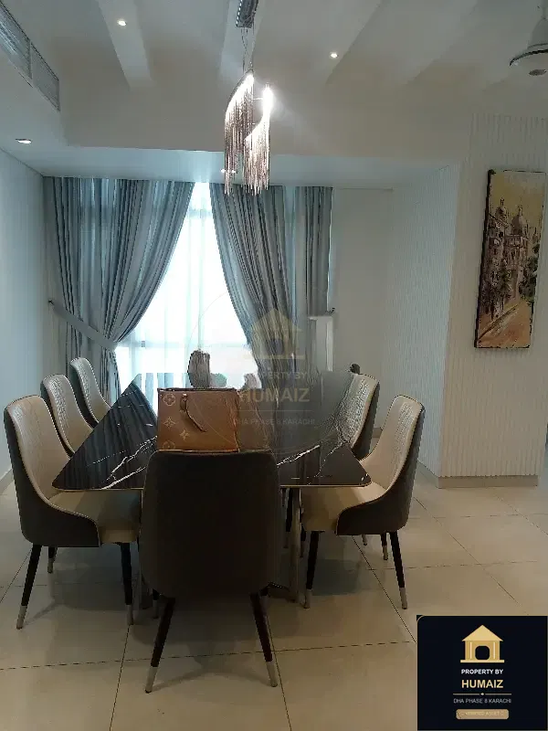 3-Bedroom Luxury Apartment (Sea Facing, 4 Bath, Suite 16) at Pearl Towers For Rent in DHA Phase 8 Karachi — Photograph 17