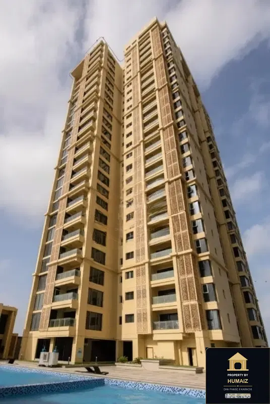 1-Bedroom Luxury Apartment (2 Bath, Suite 2) at Coral Towers For Sale in DHA Phase 8 Karachi — Photograph 9